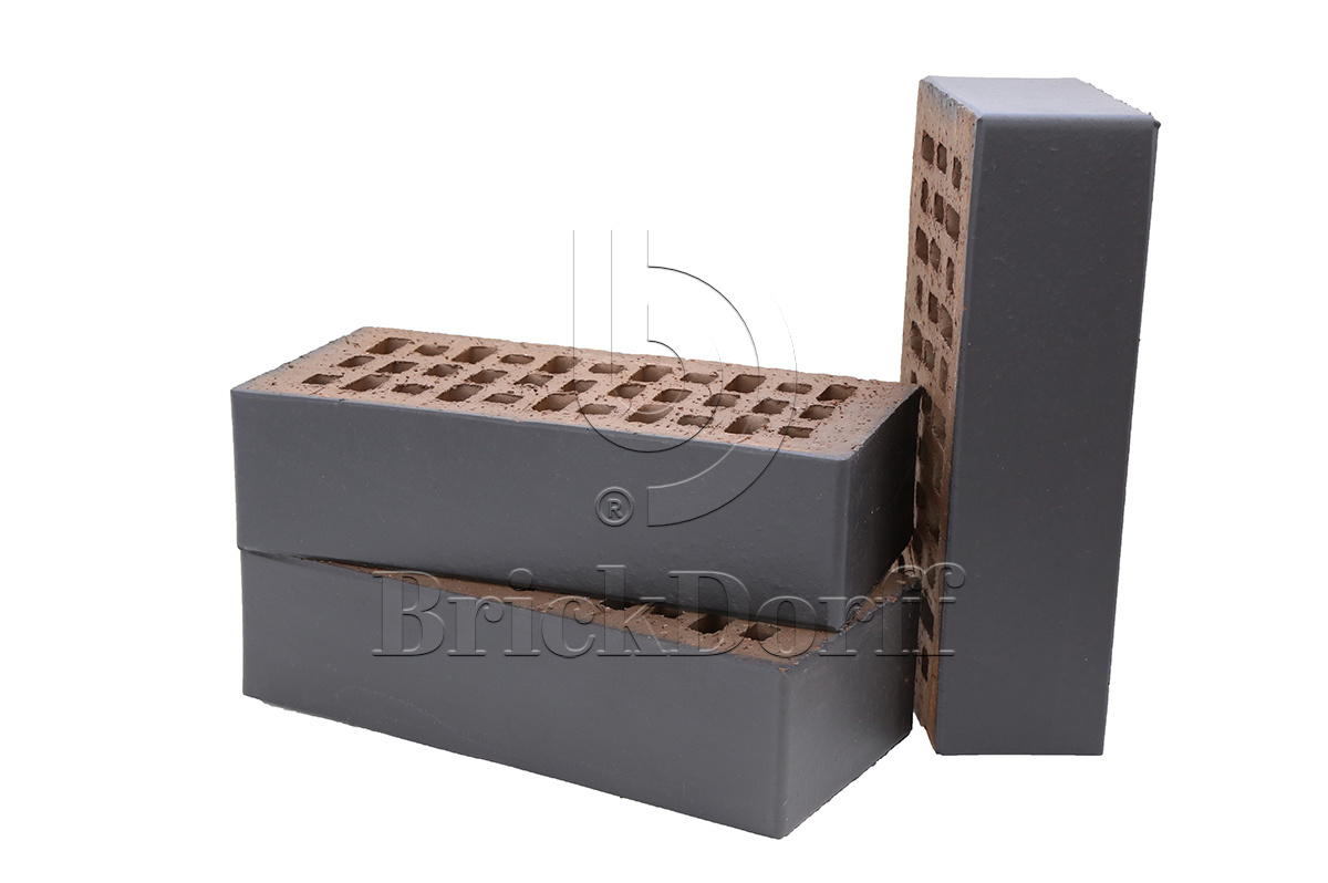 Lode GALAXY гладкий, 250*120*65 мм, Печной Кирпич керамический пустотелый, серый