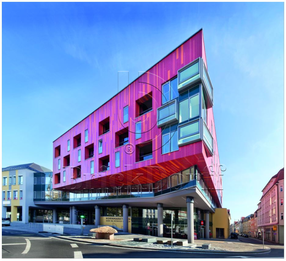 Клинкерная глазурованная фасадная плитка под кирпич цвет по RAL- уникальные цветовые решения