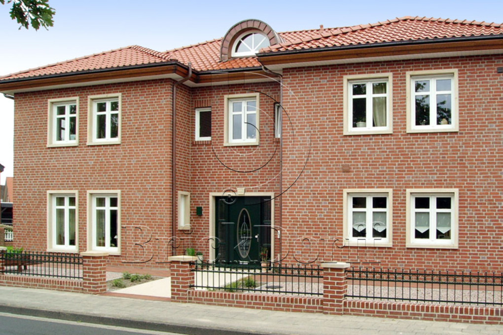 Керамическая черепица рядовая Roben Bornholm медный красно-коричневый ангоб