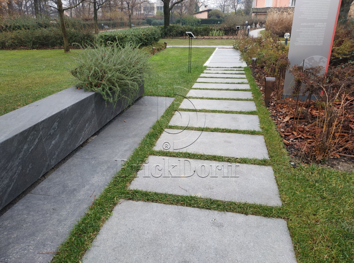 Тротуарная плитка Дерево. Frame Oak LASTRA 20mm / Фрейм Оак Ластра 20мм 600х600х20мм