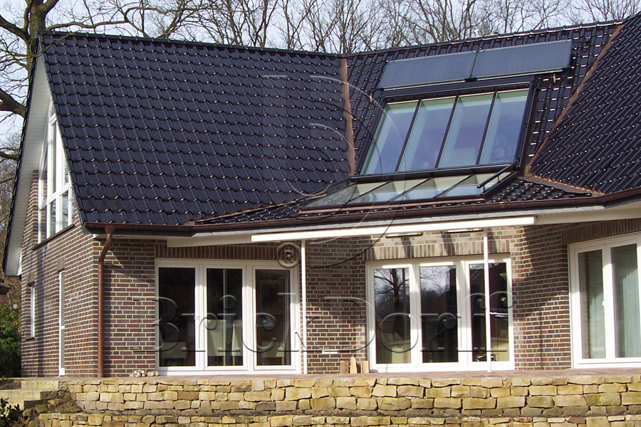 Керамическая черепица рядовая Roben FLANDERNplus бразильский глазурь