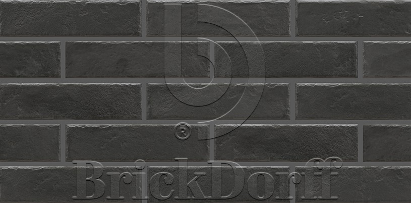 Фасадная и Интерьерная клинкерная плитка под кирпич Cerrad Foggia nero 245*65*8 мм