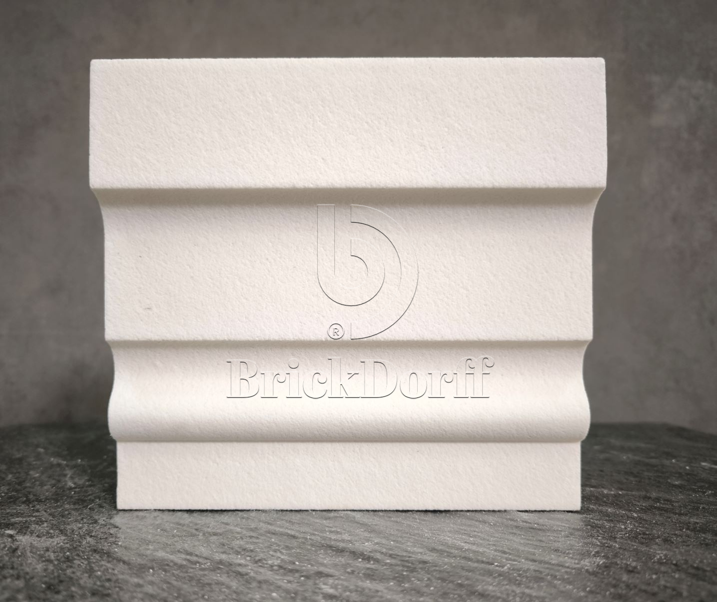 Молдинг для фасада - лепнина, декор из пенополистирола МВ-180/1 (МС-135) 180*45*2000 мм