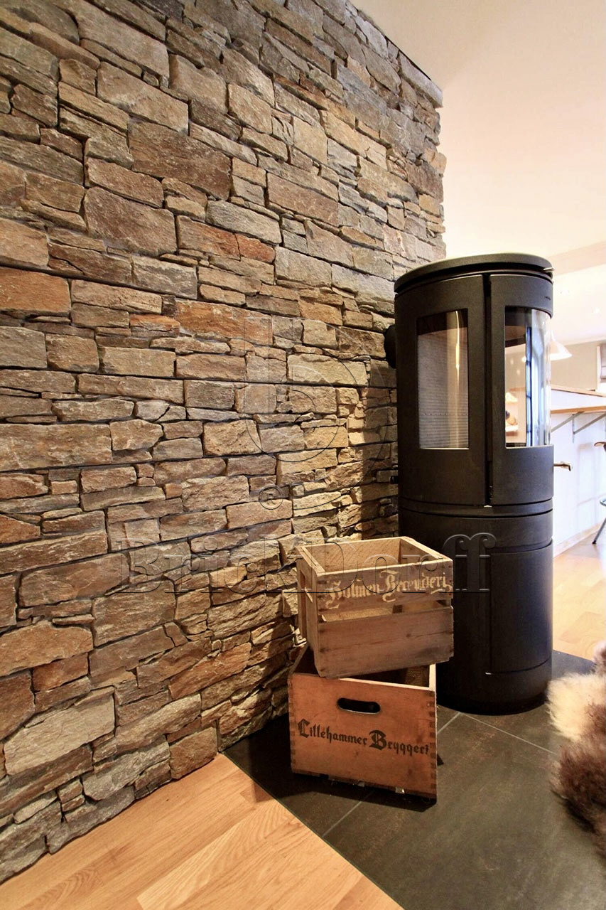 Камень грубый кварцит цветной 550*200*20\40 мм, натуральный камень для фасада и интерьера BD