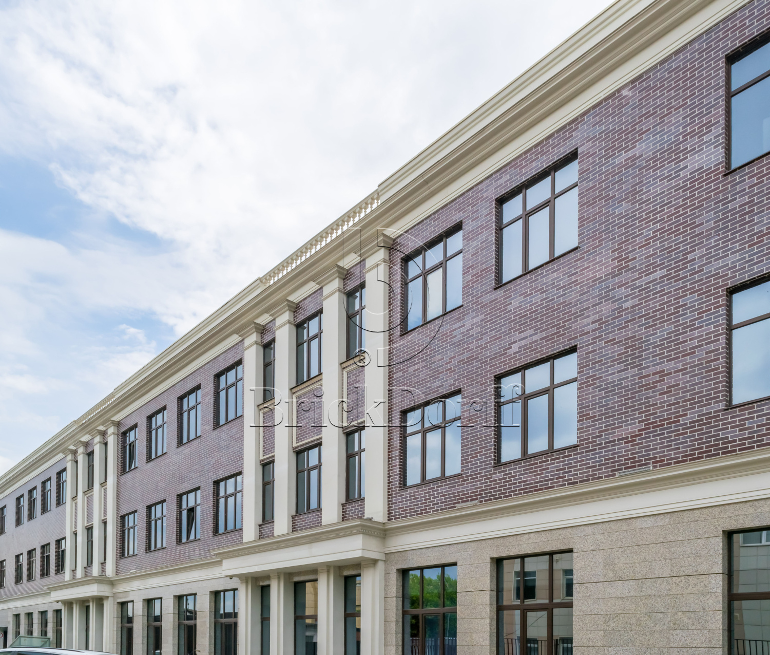 Клинкерная фасадная плитка облицовочная под кирпич Stroeher (Штроер) Keravette Shine 825 sherry гладкая NF11, 240*71*11 мм