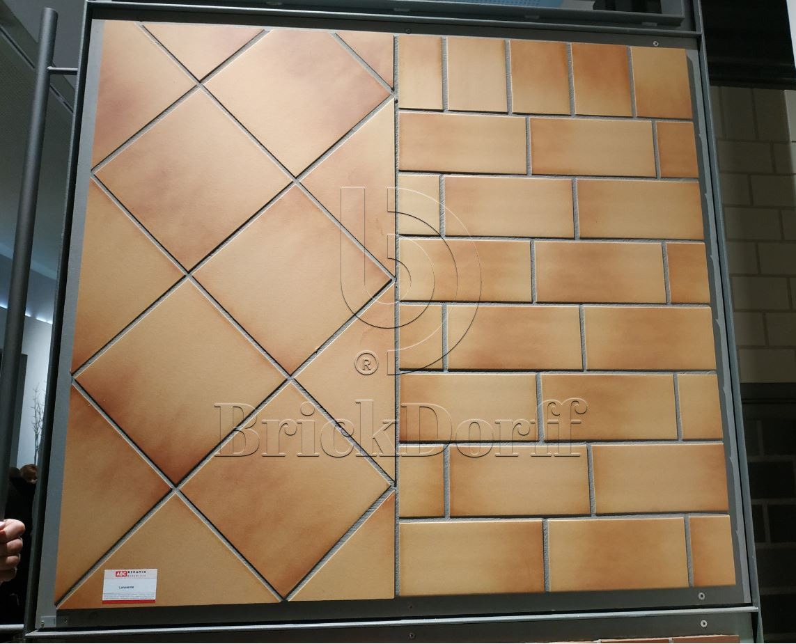 Клинкерная ступень Флорентинер противоскользящая плитка ABC Lanzarote 345*240*14 мм