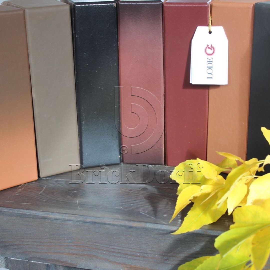 Кирпич клинкерный облицовочный красный терракотовый, Lode AQUARIUS гладкая, 250*120*65 мм