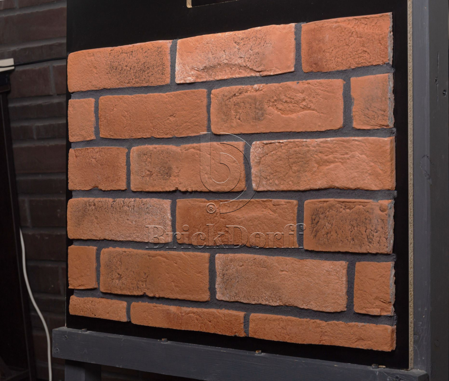 5 Византийский кирпич 225х65х15 мм, декоративный камень для фасада и интерьера Petra