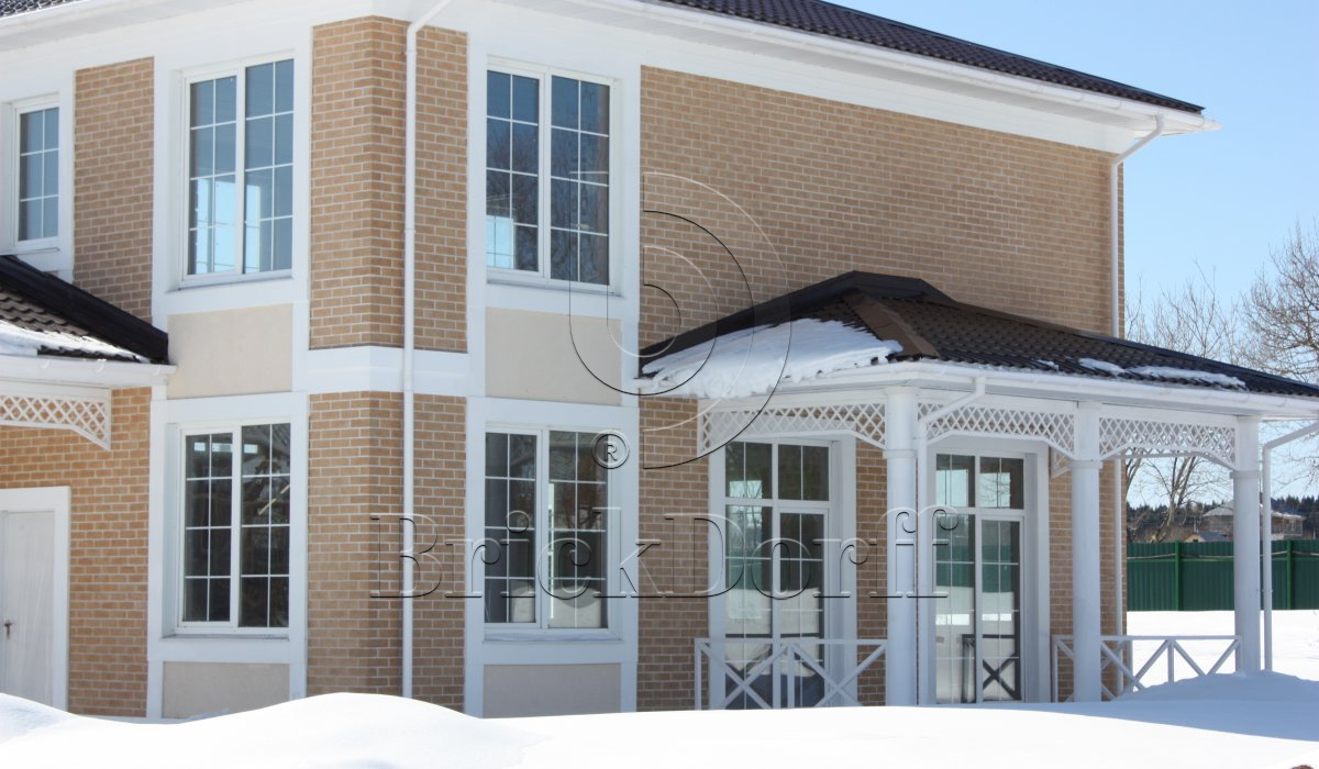 Antik Sandstein, 240*71*8 мм, Клинкерная фасадная плитка облицовочная под кирпич, ABCklinker