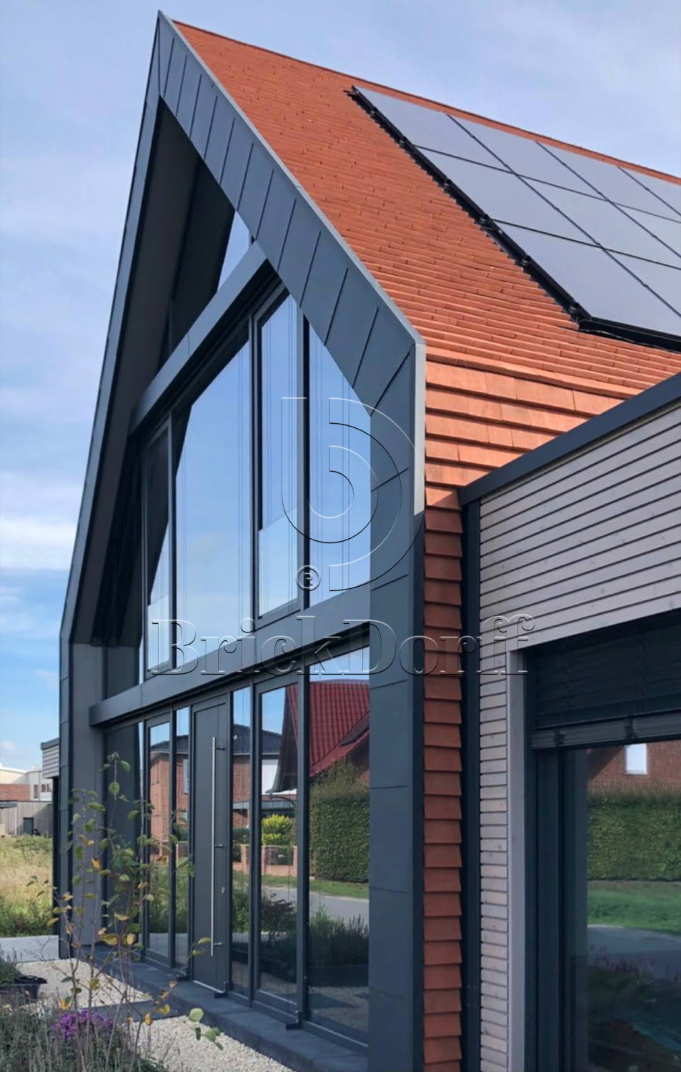 NORDIC 10 Rostrot 365x250x30x14, ABC Клинкерная плитка для навесного вент Фасада и Кровли