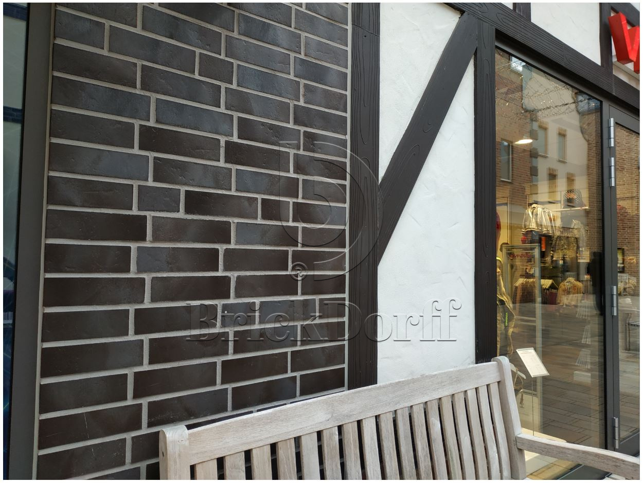 Клинкерная фасадная плитка облицовочная под кирпич ABC Dresden glatt, 240*52*10 мм