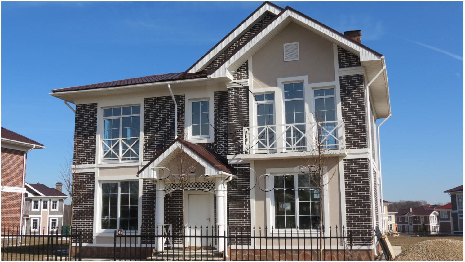 Фасадная Термопанель из Пенополиуретана ППУ 40 мм с Клинкерной плиткой Antik Mangan 240*71*10 мм