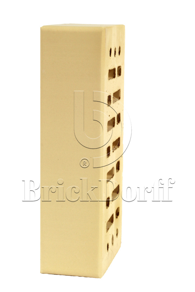 Кирпич клинкерный облицовочный желтый, Lode SARMITE гладкий, 250*85*65 мм