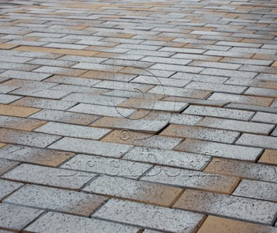 Тротуарная плитка / брусчатка Клинкерная ABC Lederfarben black (Ледерфарбен блакк) 200*100*40 мм