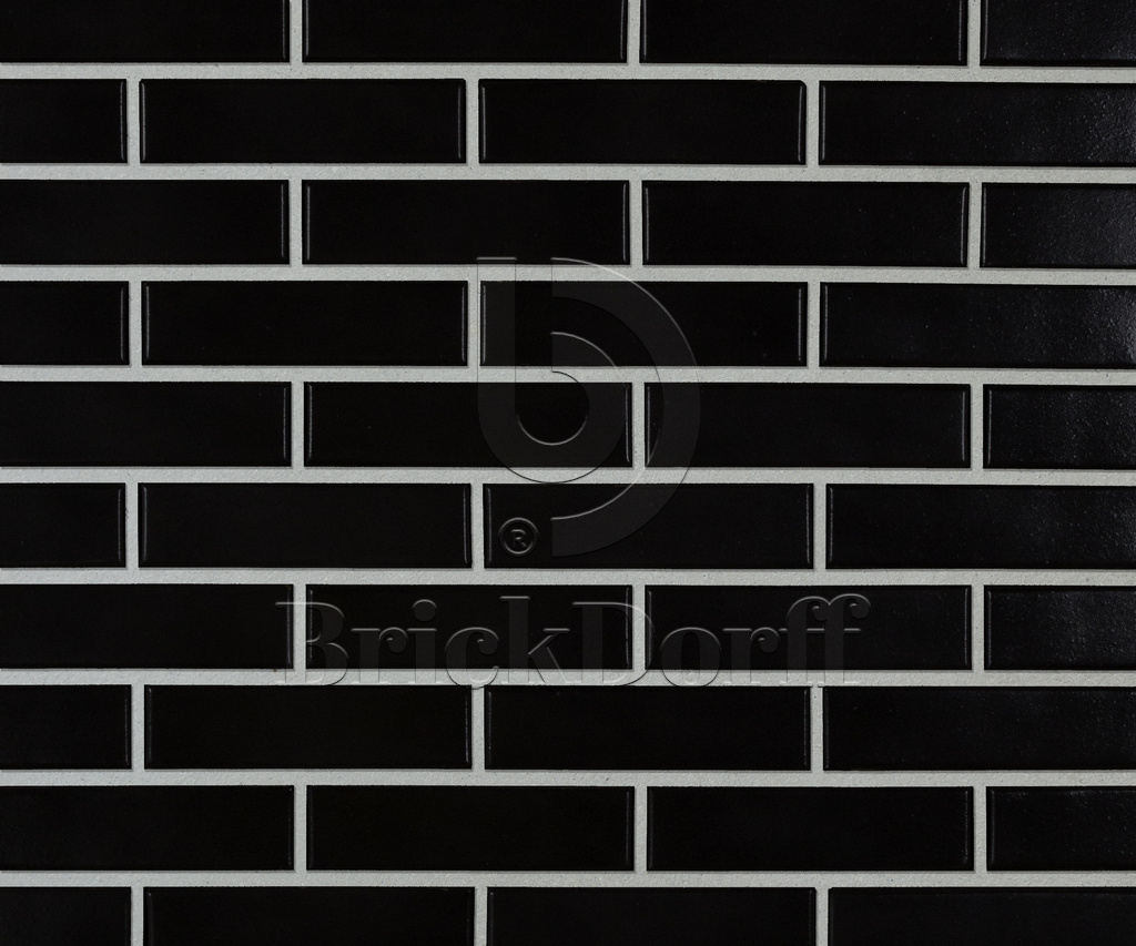 Кирпич радиусный полнотелый антрацит Lode KRYPTON  F15 гладкий, 250*120*65 мм