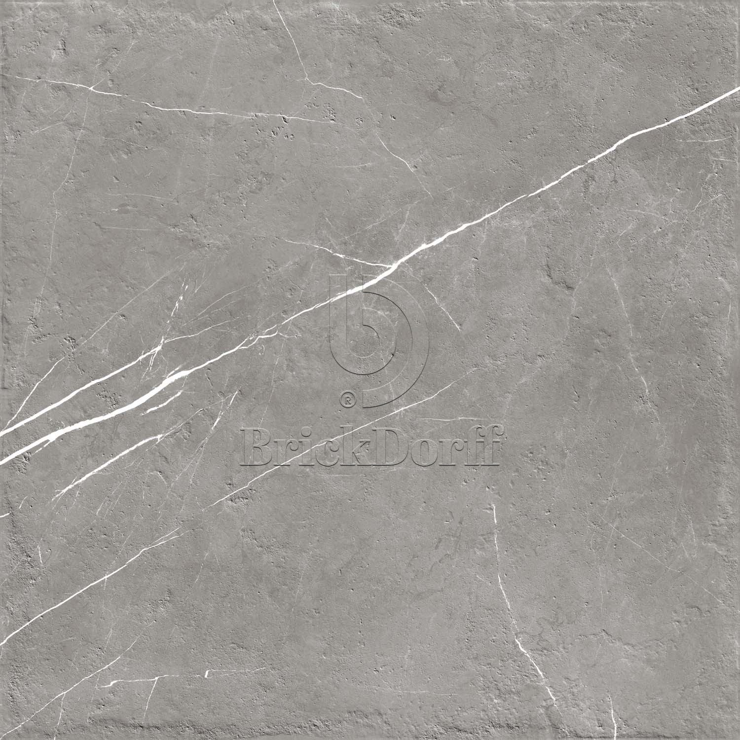 Тротуарная плитка уличная, противоскользящая Forte Dei Marmi Elegant Grey lastra 20мм, 600х600х20 мм