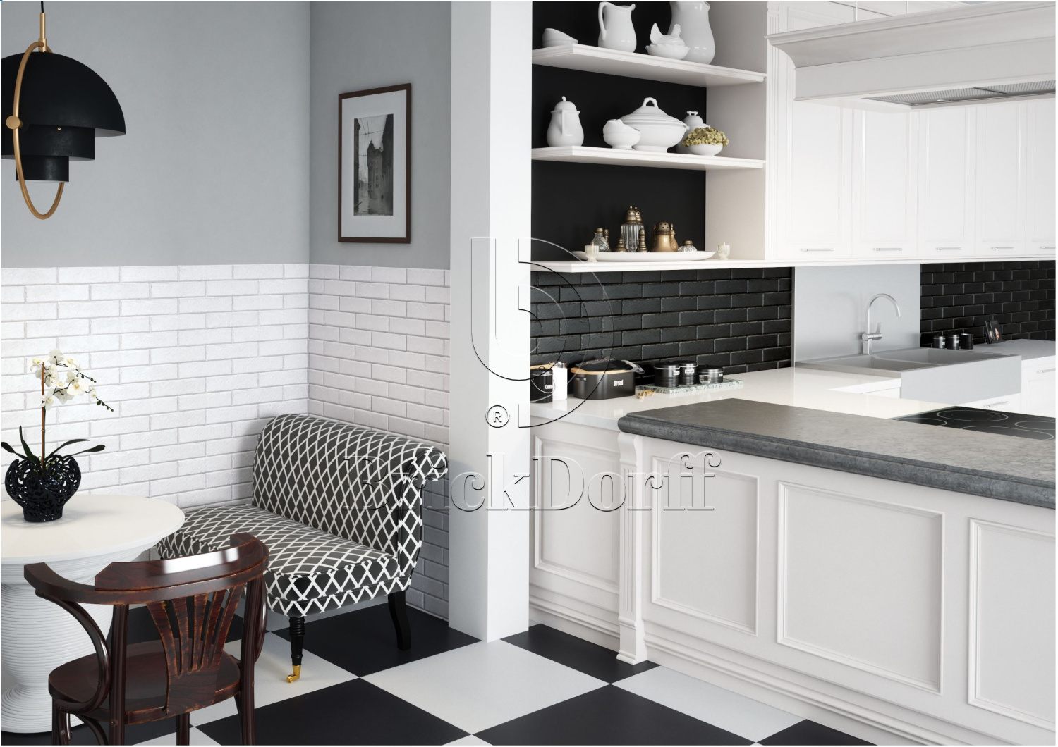 Фасадная и Интерьерная клинкерная плитка под кирпич Cerrad Foggia bianco 245*65*8 мм