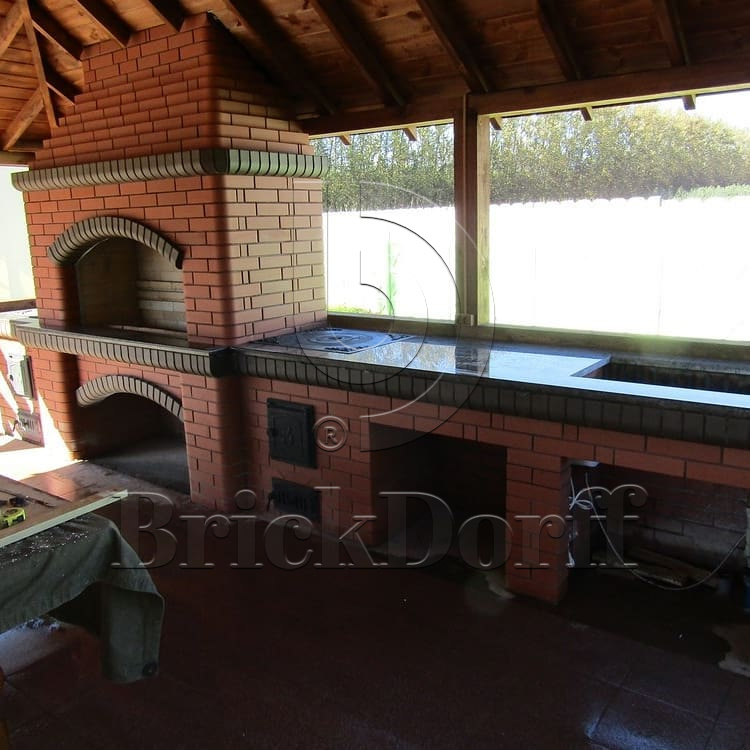 12.101700L Lode Janka гладкий, 250*85*65 мм, Печной Полнотелый Кирпич керамический терракотовый, красный