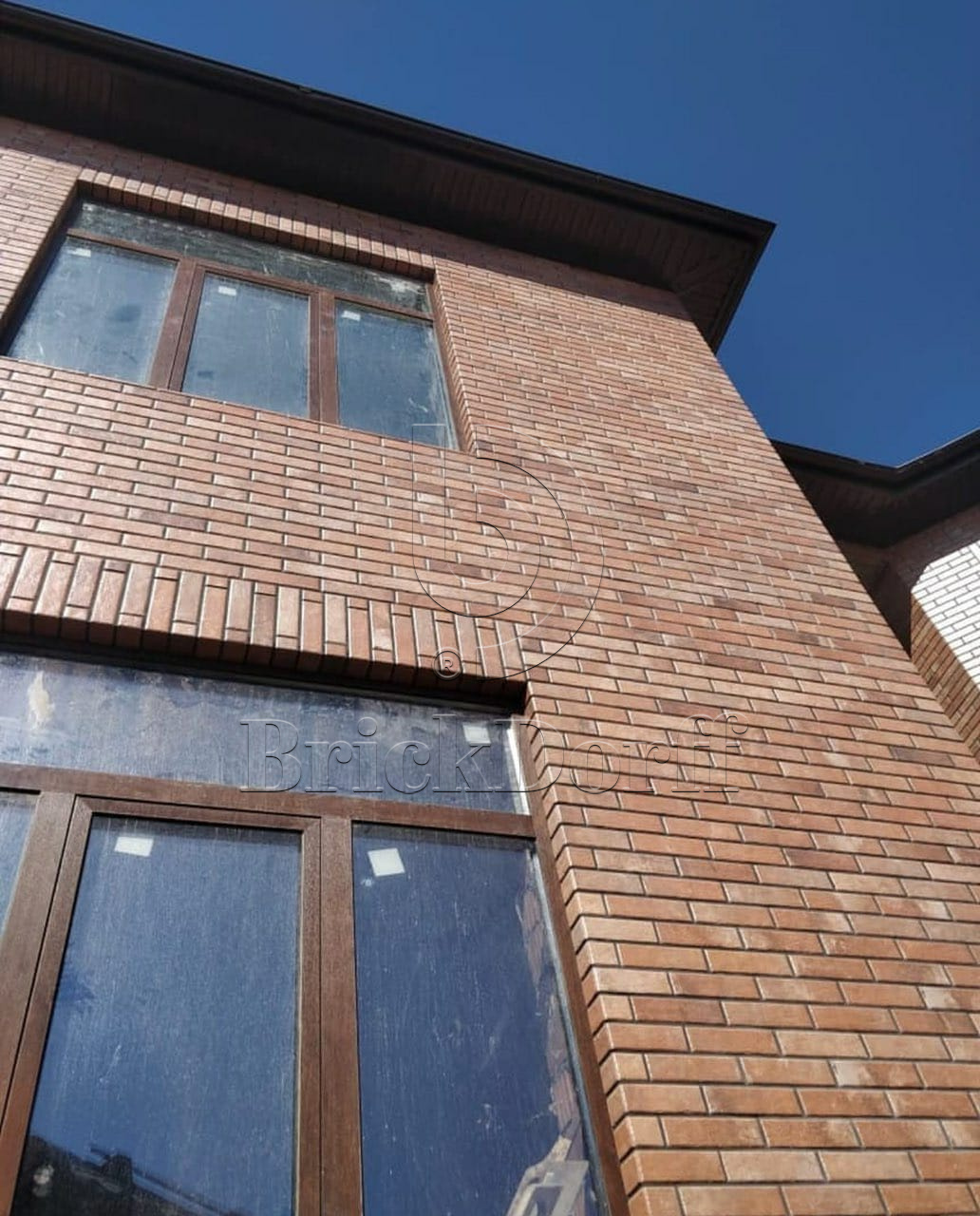 SCANDIANO ROSSO 245X66х7,4 мм Клинкерная фасадная плитка под кирпич облицовочная песочный терракот