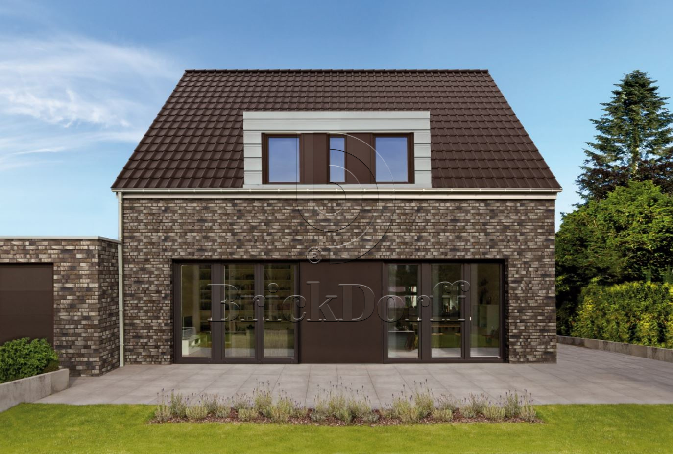 Кирпич облицовочный Клинкерный ABC 7503 Sylt Magma Kohlebrand 55NF 240*71*55 мм