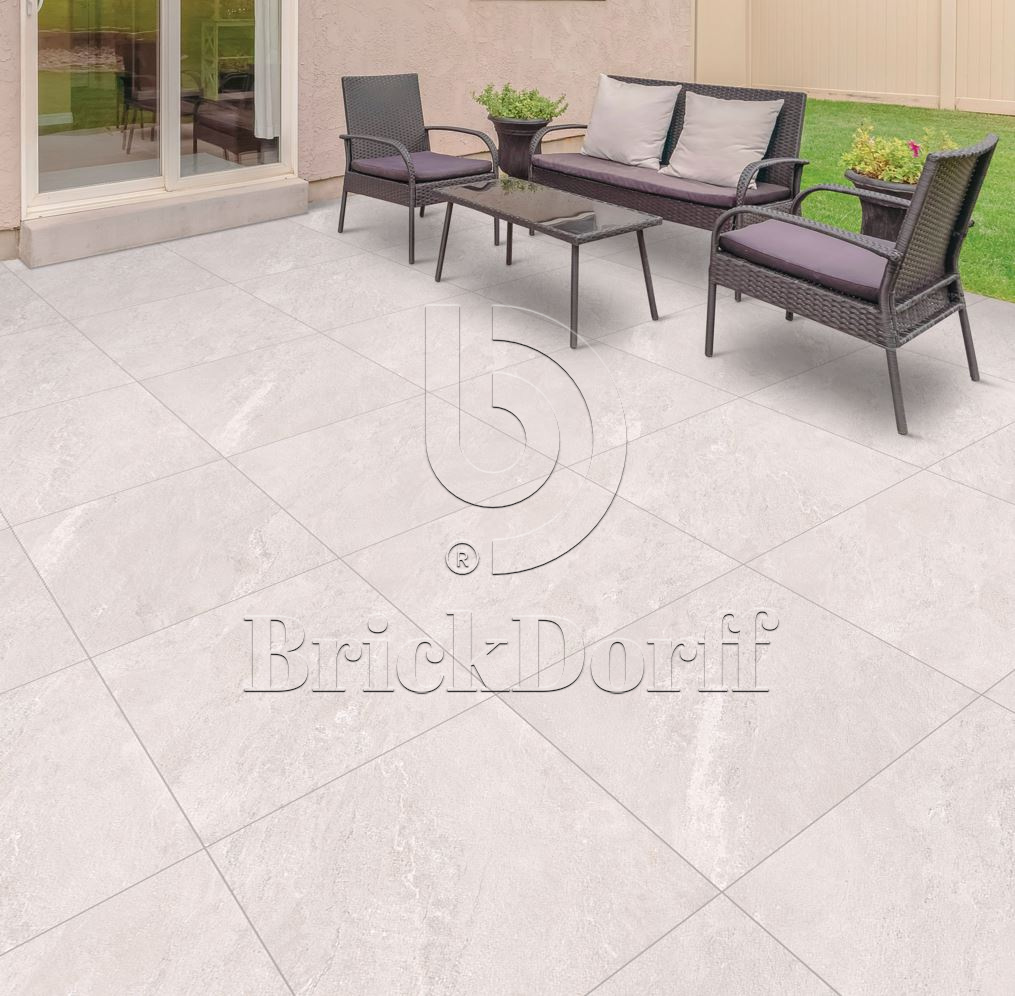 Mountain White 900x600x20 мм, тротуарная плитка уличная, противоскользящая, керамогранит OutdoorDesign 20мм