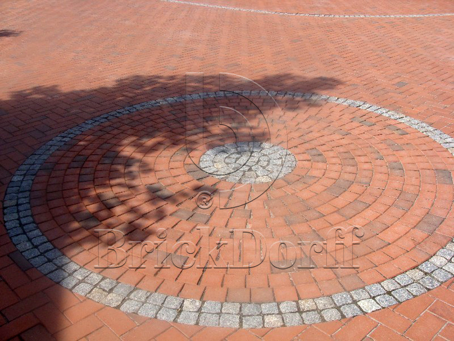 Тротуарная плитка / брусчатка Клинкерная ABC Recker-bunt (Реккер-бунт), 200*100*52 мм