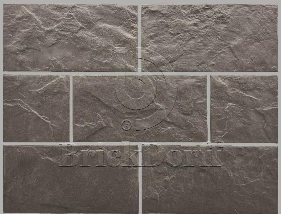 Облицовочная плитка Terra TERRABIG Dark Chocolate крупный формат под камень — архитектурная серия для фасада и интерьера